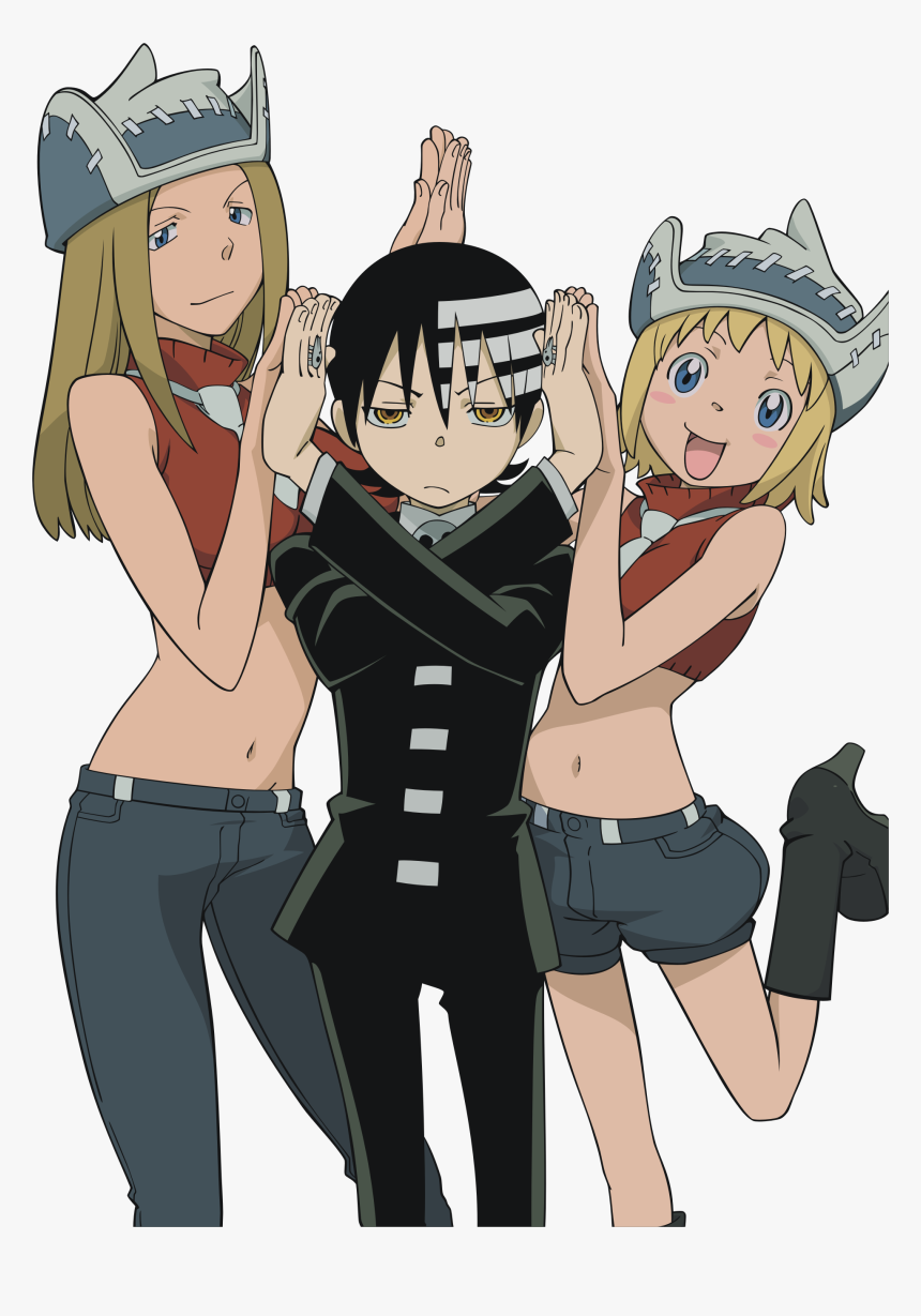 Death The Kid Liz And Patty , Png Download, Transparent Png