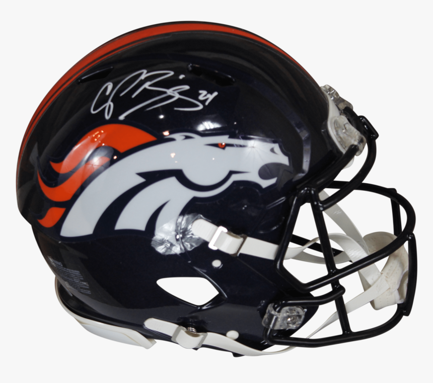 Champ Bailey Autographed Broncos Speed Proline W/beckett, HD Png Download