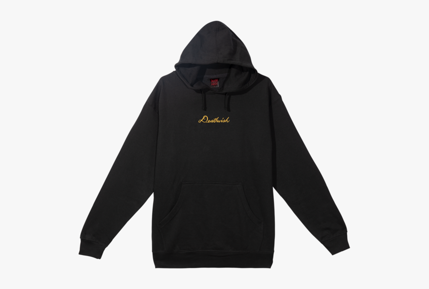 Deathwish Script Pullover Black, HD Png Download