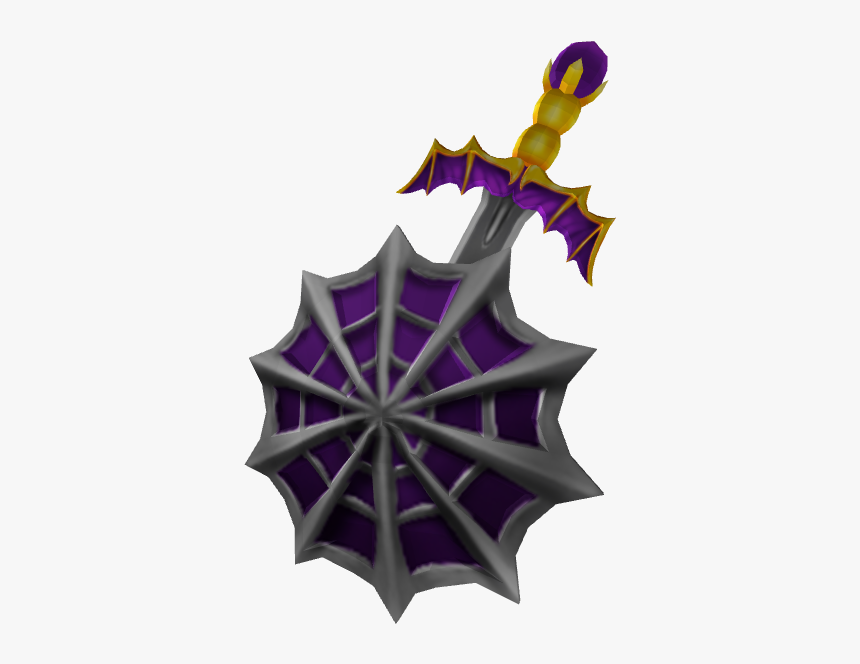Spider Web Sword And Shield, HD Png Download