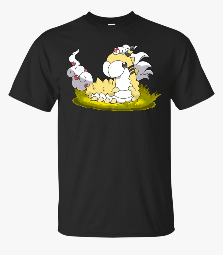 Wurmple X Mega Ampharos Fusion Mega Cotton T-shirt, HD Png Download