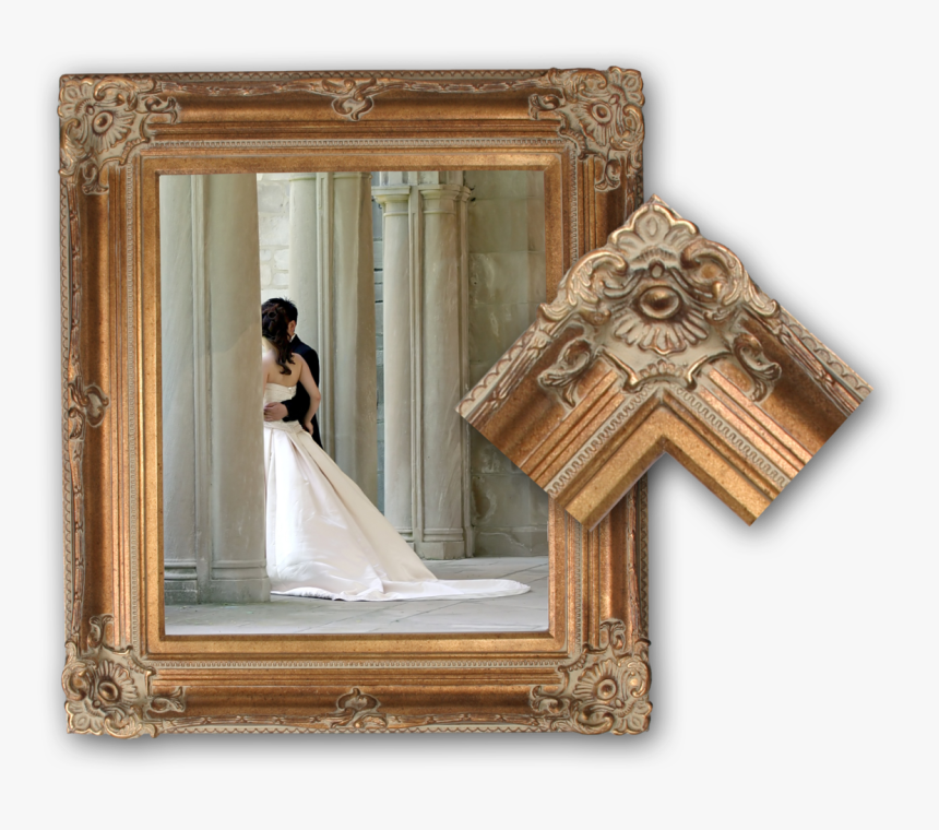 Vintage Wood Frame Png, Transparent Png