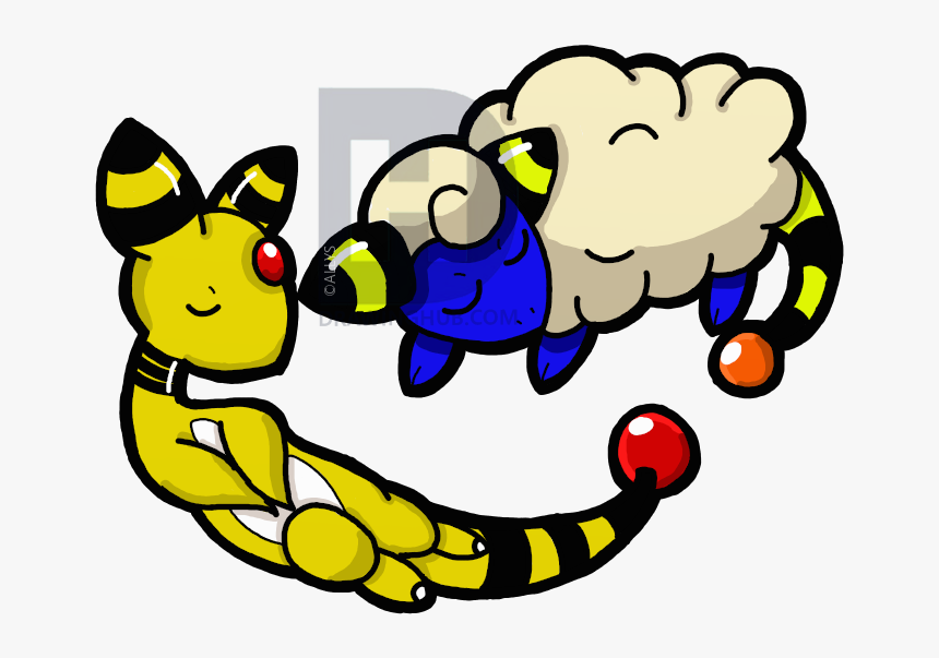 Ampharos Png, Transparent Png