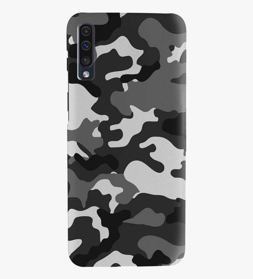 Black Abstract Camouflage Cover Case For Samsung Galaxy, HD Png Download