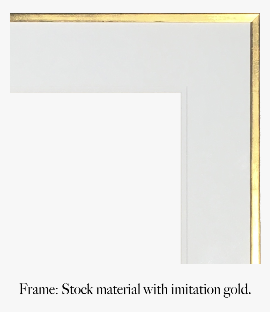 Transparent Vintage Gold Frame Png, Png Download