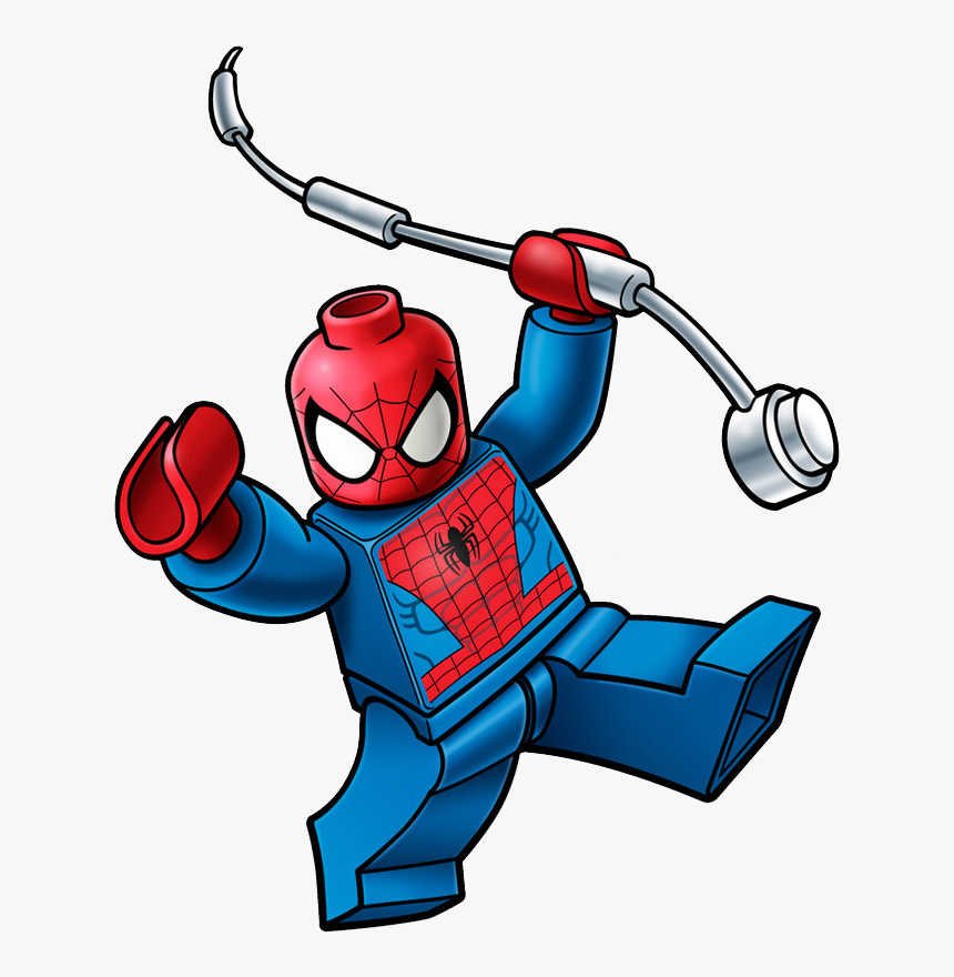 Spiderman Marvel Lego Transparent Png, Png Download