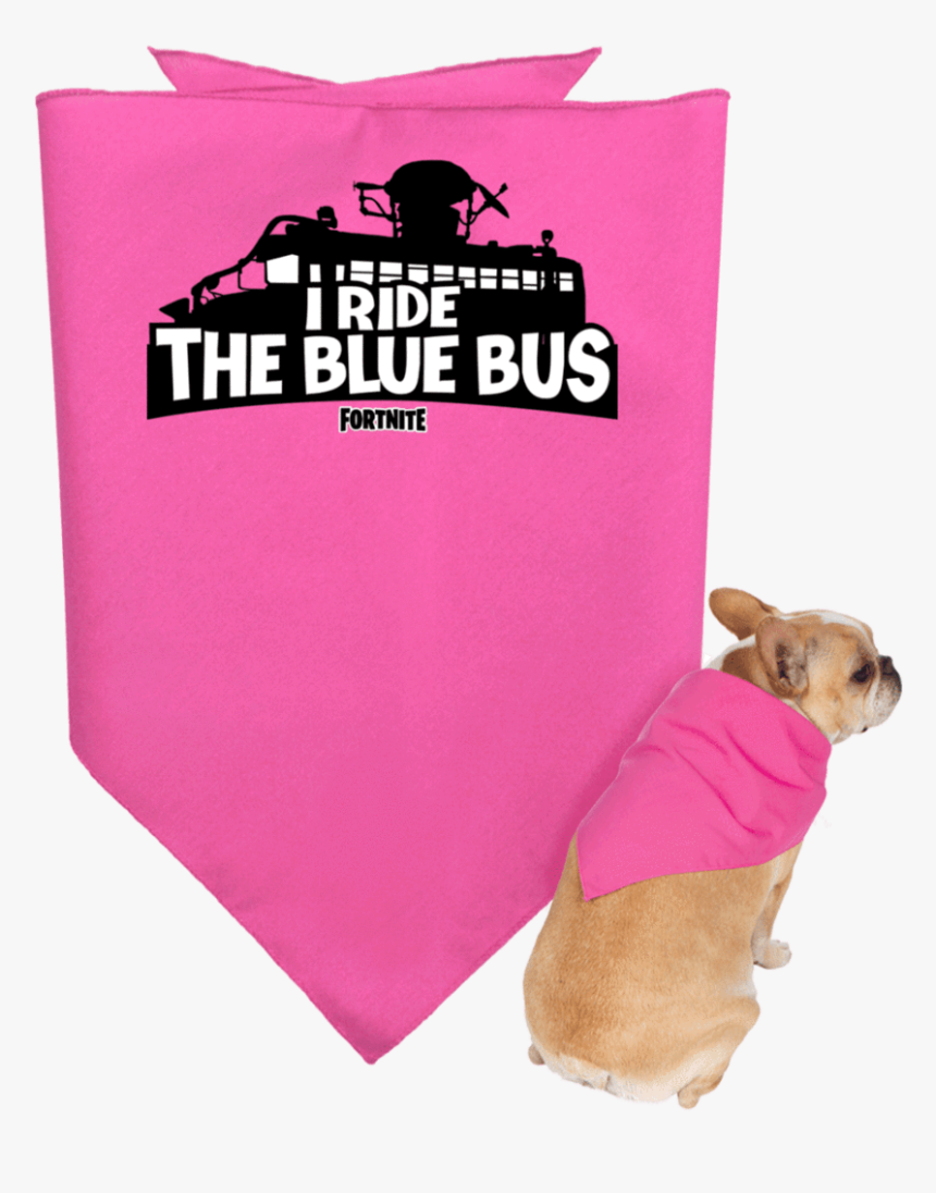 Fortnite Bus Doggie Bandana, HD Png Download