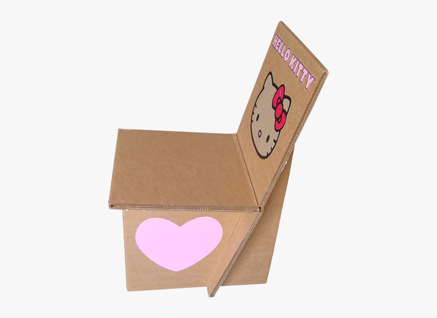 Corrugated Paper Print Double Folding With Hello Kitty, HD Png Download