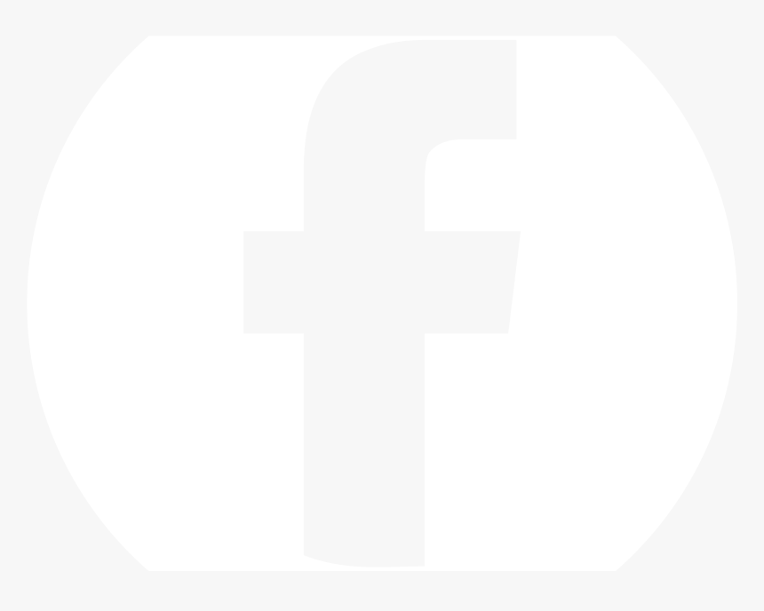 Facebook White Circle, HD Png Download