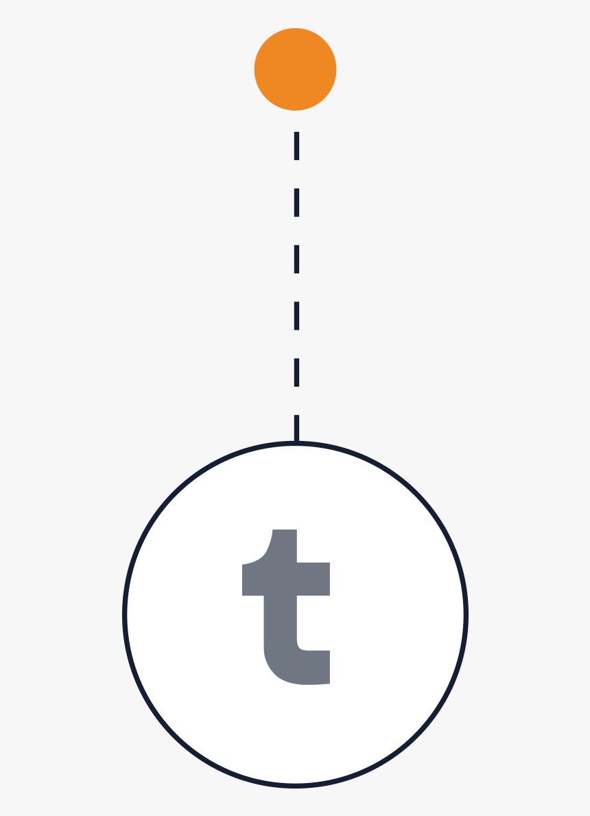 Transparent Tumblr Icon Circle Png, Png Download