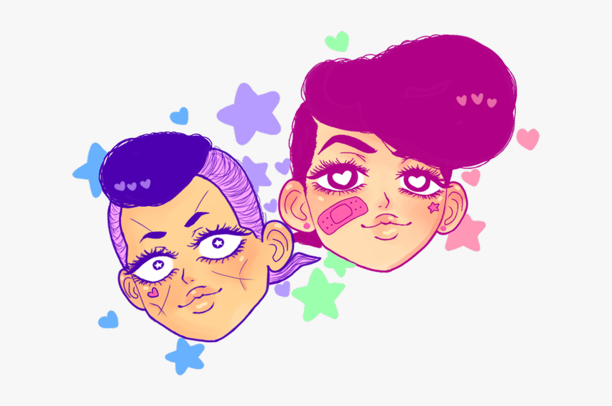 Colorful Josuke And Okuyasu Https, HD Png Download