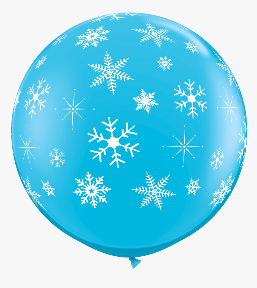 Blue Snowflake Png, Transparent Png