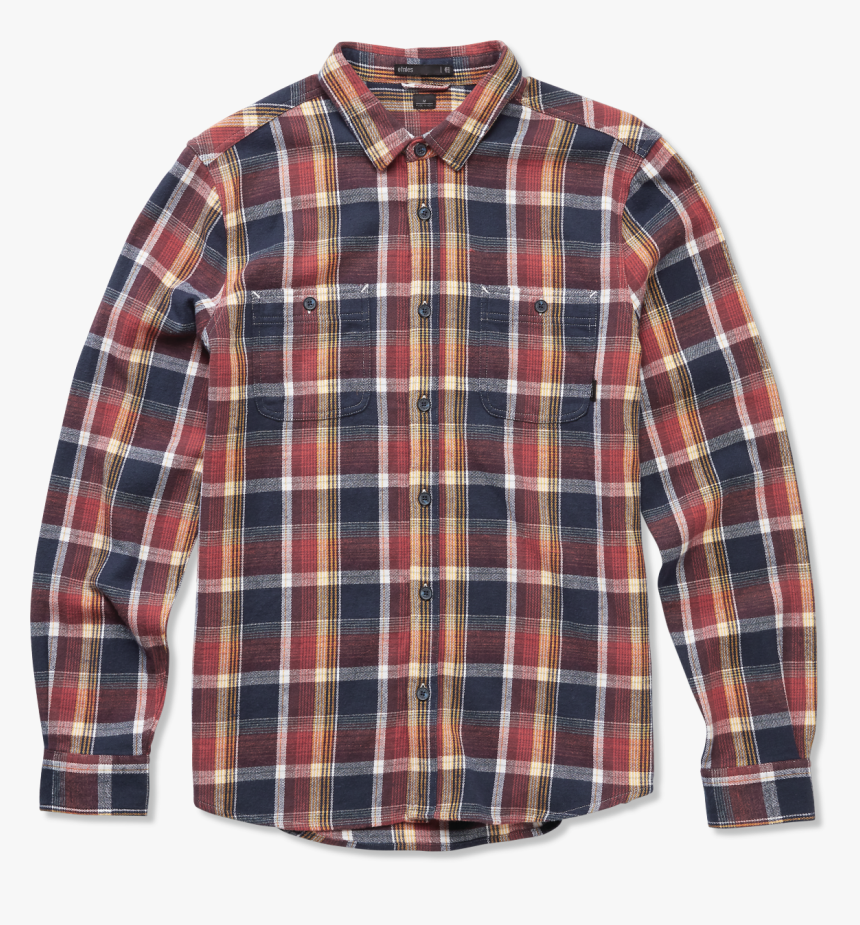 Ruskin Flannel - Brown/navy - Hi-res - Etnies, HD Png Download