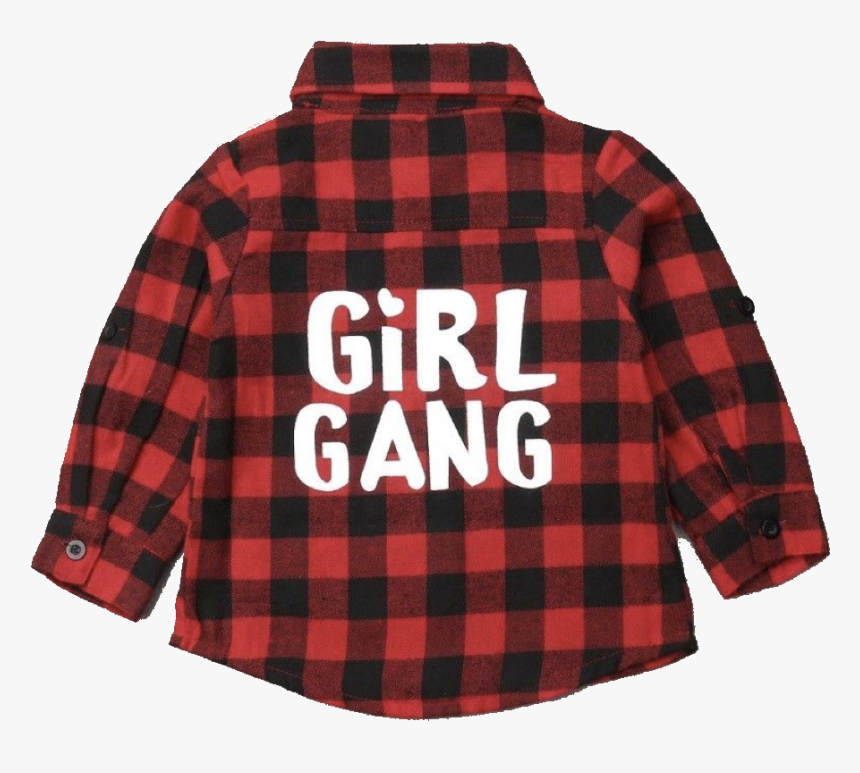 Image Of Girl Gang Flannel, HD Png Download