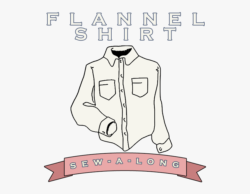 Flannel Shirt Sew A Long Icon, HD Png Download
