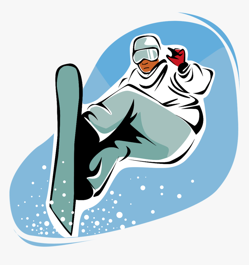 Sports Snowboarding Clipart, HD Png Download