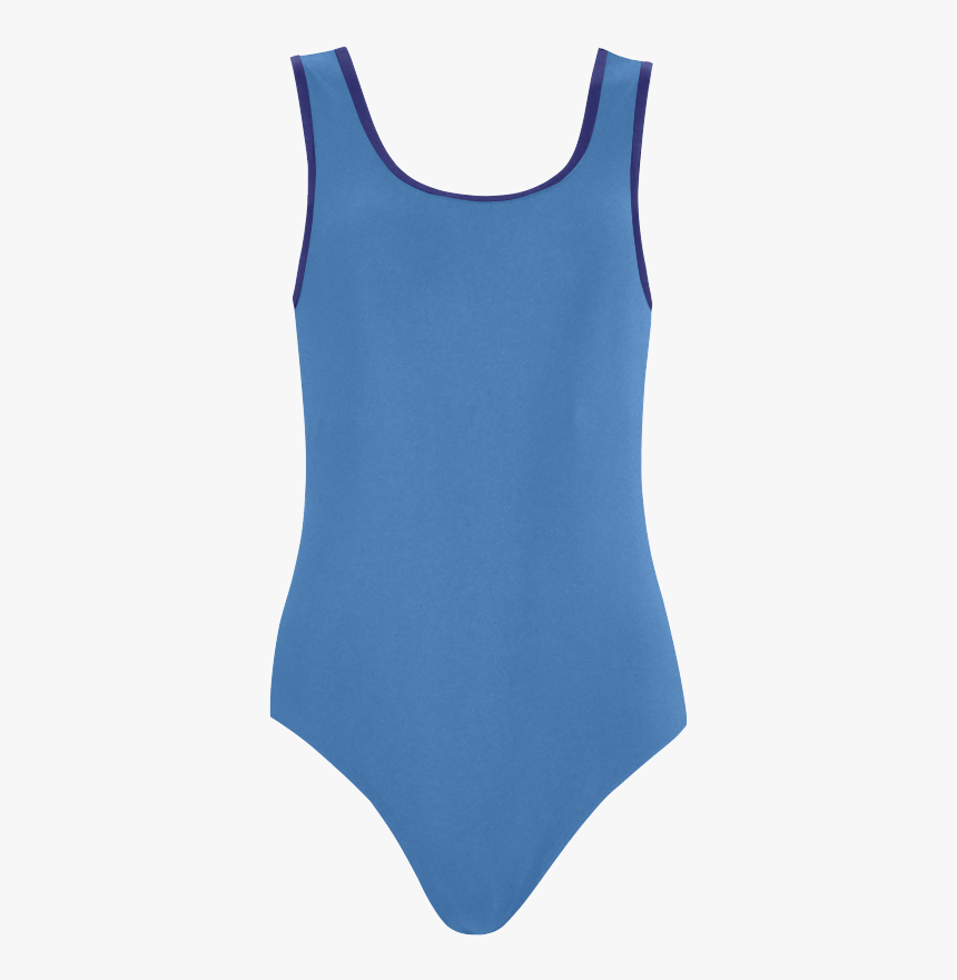 Palace Blue Vest One Piece Swimsuit, HD Png Download