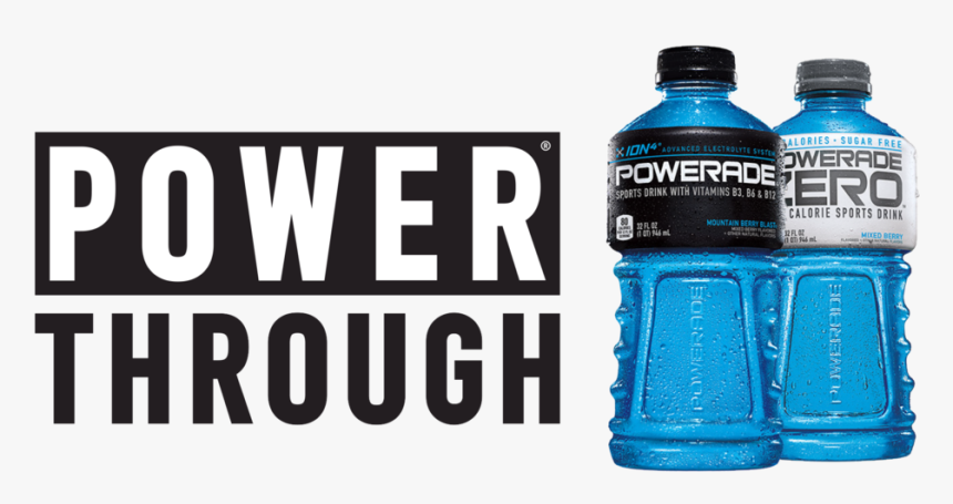 Powerade Powerthrough Endcard-billboard, HD Png Download