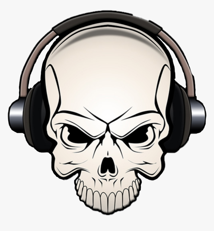 #skullhead #headphones #skull #horror #shokhorror #freetoedit, HD Png Download