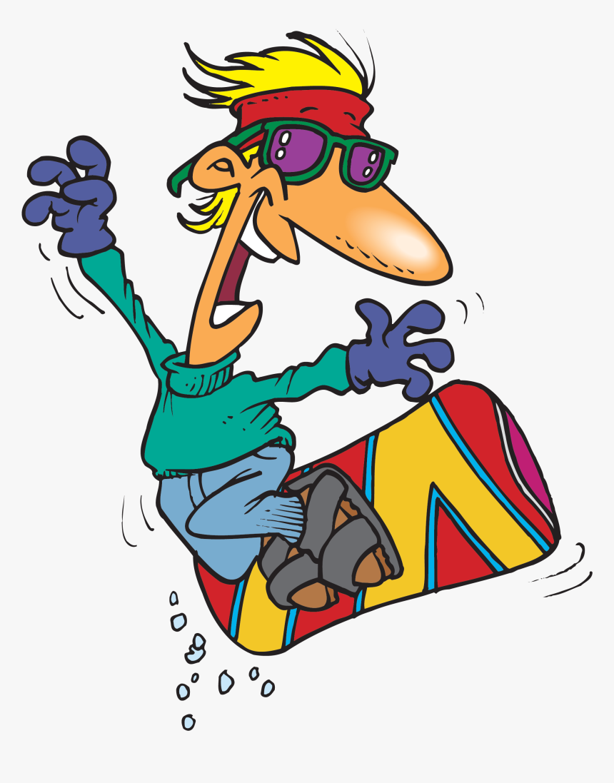 Free Animated Snowboarding Gifs, Clipart, HD Png Download