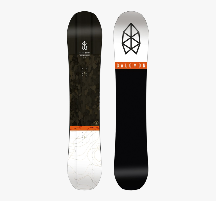 Salomon Super 8 Snowboard, HD Png Download