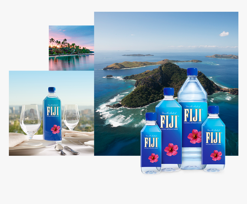 Transparent Fiji Bottle Png, Png Download