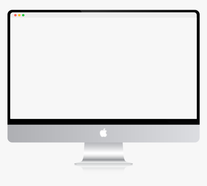 Empty Monitor Screen, HD Png Download