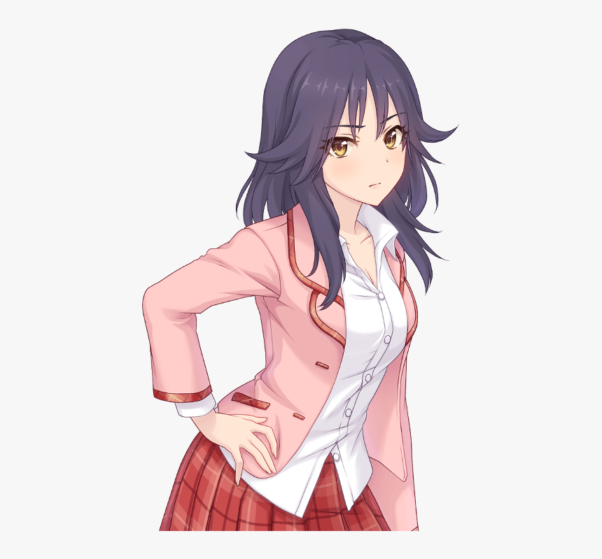 Manga Girl Png, Transparent Png