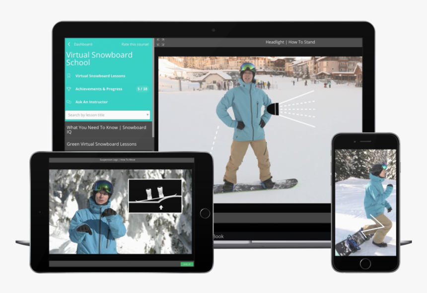 Snowboarder Png, Transparent Png