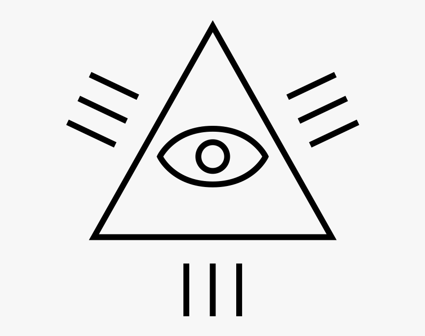 Eye Of Providence Rubber Stamp, HD Png Download