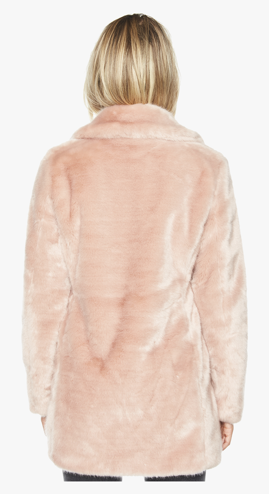 Fur Coat In Colour Shell, HD Png Download