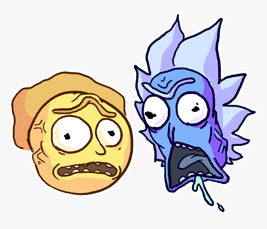 Rick Face Png, Transparent Png
