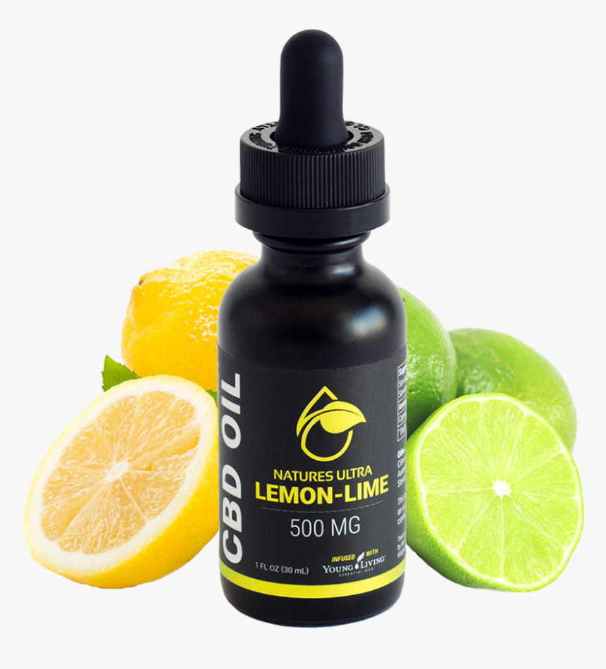 Lemon-lime Cbd Oil 500 Mg, HD Png Download