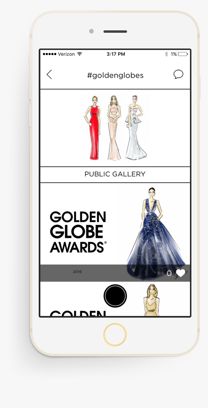 Golden Globe Png, Transparent Png