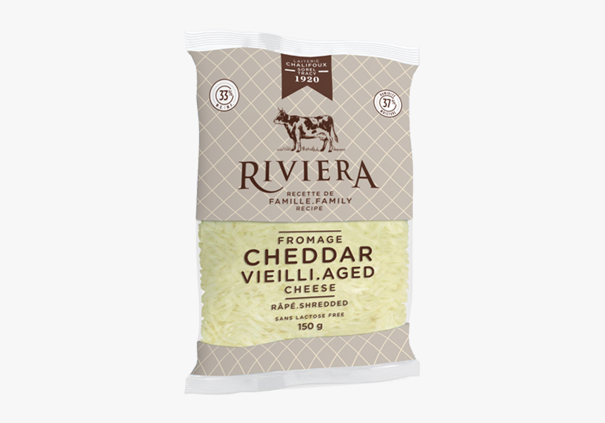 Maison Riviera Shredded Aged Cheddar 150 G, HD Png Download