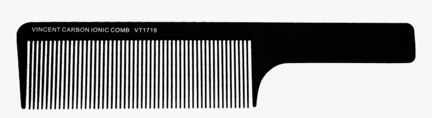 Vincent Carbon Flat Top Comb, HD Png Download