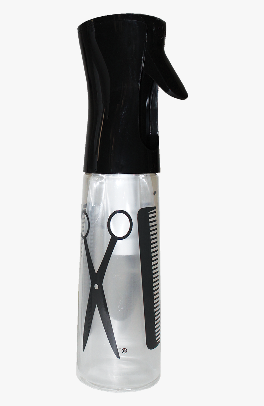 Spray Bottle Continuous Spray Comb/scissors, HD Png Download