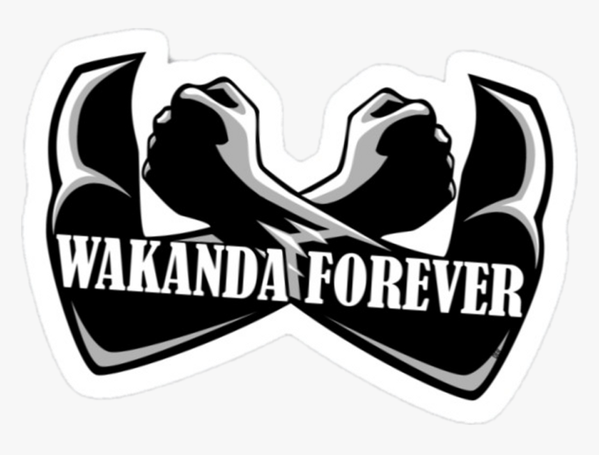 #wakandaforever #wakanda #blackpanther #sticker #clipart, HD Png Download