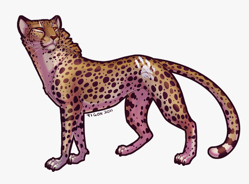 Cheetah Fan Art, HD Png Download