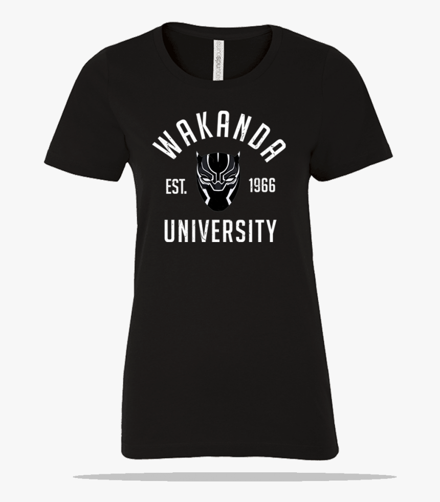 Wakanda University Ladies Tee, HD Png Download
