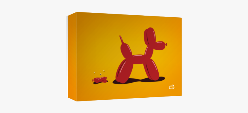 Balloon Dog Takes A Poo, HD Png Download