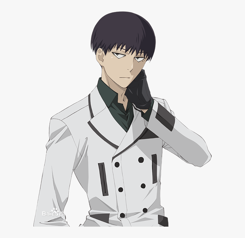 Re Kuki Urie Cosplay Black Hair Wig Anime New, HD Png Download