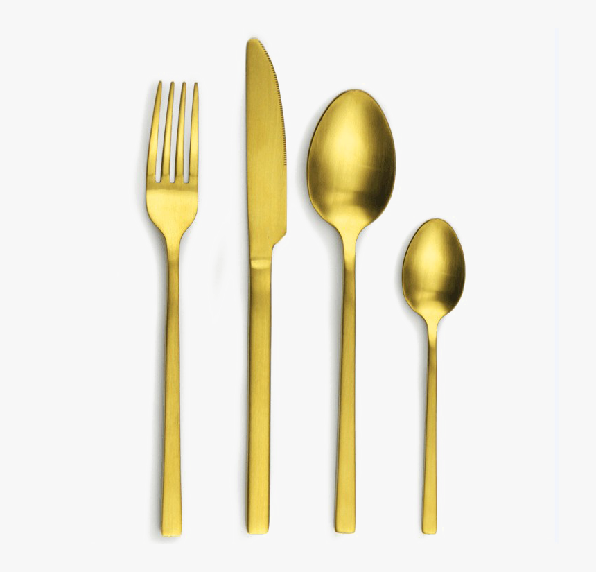 Rose Gold Fork Png Transparent Image, Png Download