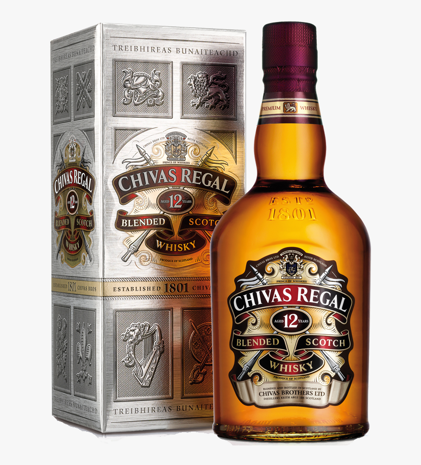 Chivas Regal 12 Year Blended Scotch Whisky, HD Png Download