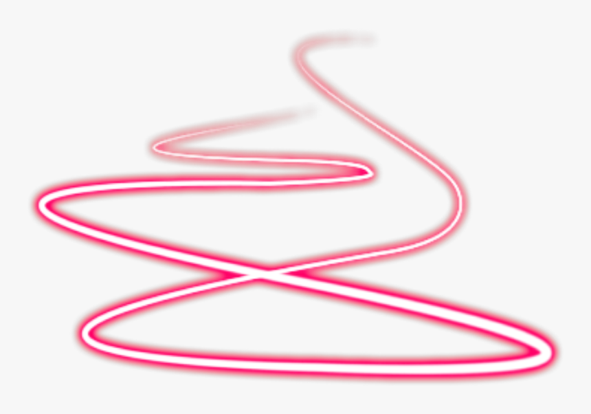 #swirl #cool #red #tumblr #line #overlay #cute, HD Png Download