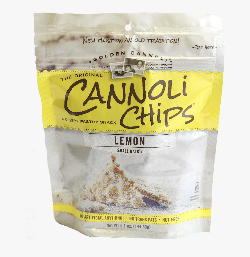 Golden Lemon Cannoli Chips Original Flavor,, HD Png Download