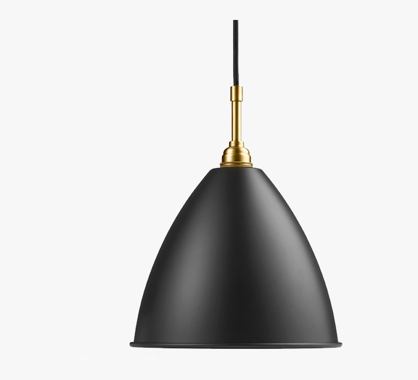 Bl9m Pendant Light With Charcoal Black/brass, HD Png Download