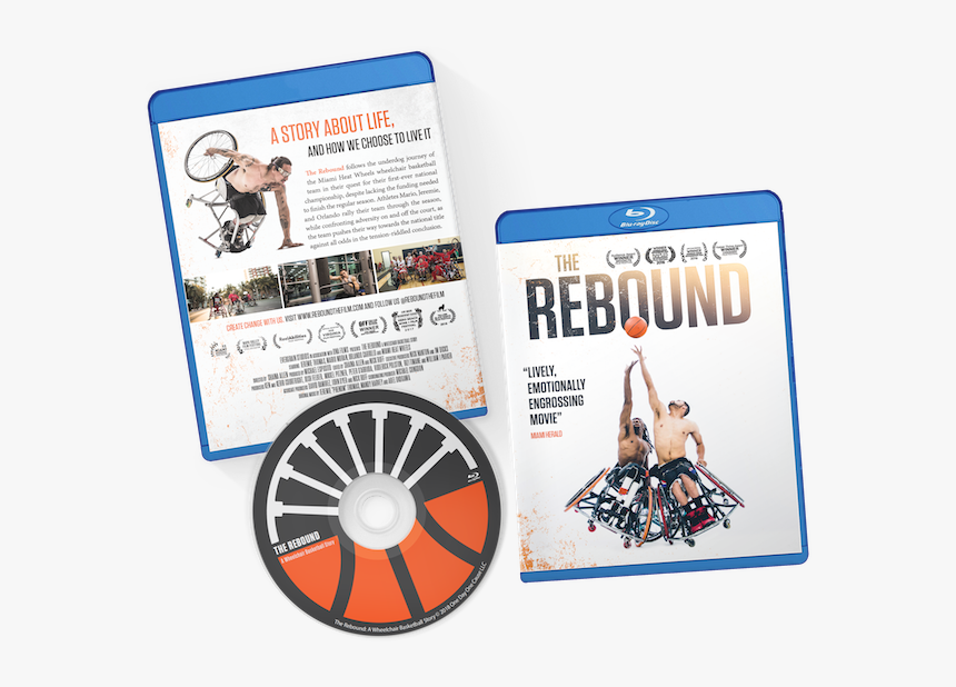 Therebound Wheelchair Basketball Documentary Blu-ray, HD Png Download