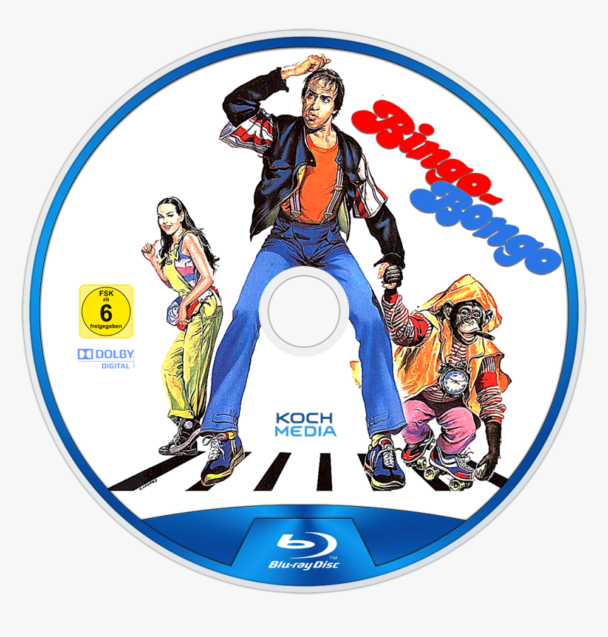 Bingo Bongo Bluray Disc Image, HD Png Download