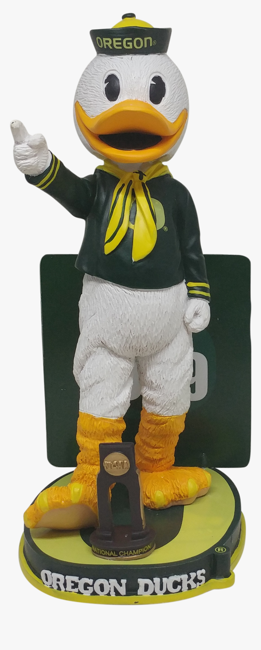 Puddles The Duck Oregon Ncaa Men S Basketball Nat Champ, HD Png Download